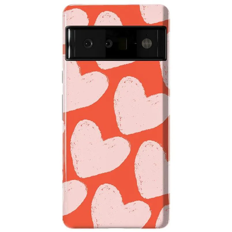 Insta-Worthy Love You More | Heart Doodle Case  Stylish & Comfortable