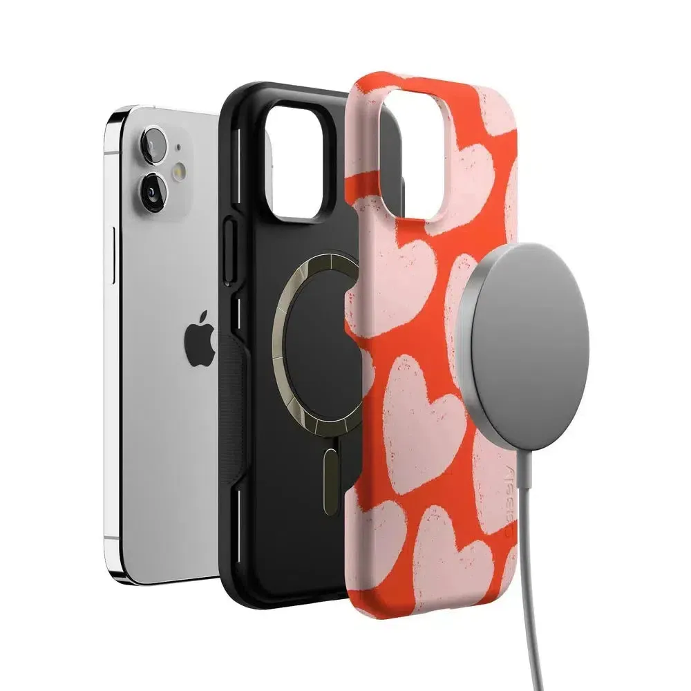 Insta-Worthy Love You More | Heart Doodle Case  Stylish & Comfortable
