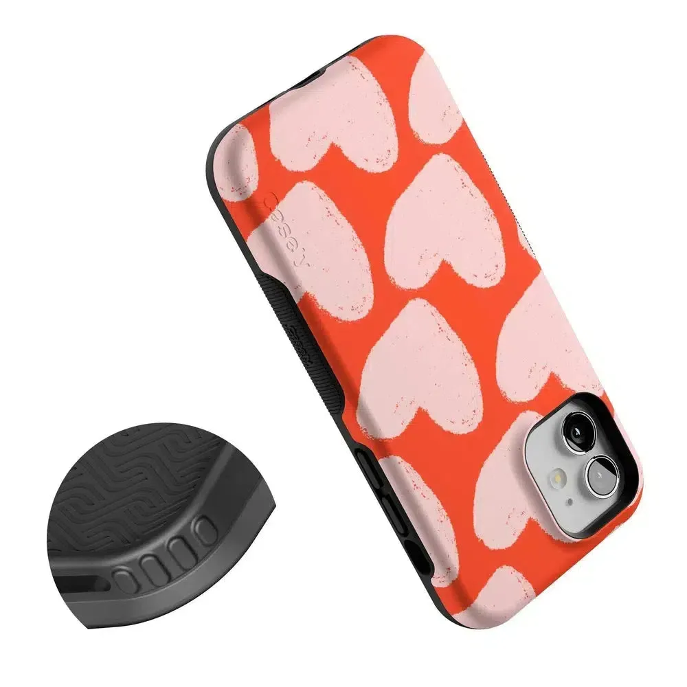 Insta-Worthy Love You More | Heart Doodle Case  Stylish & Comfortable