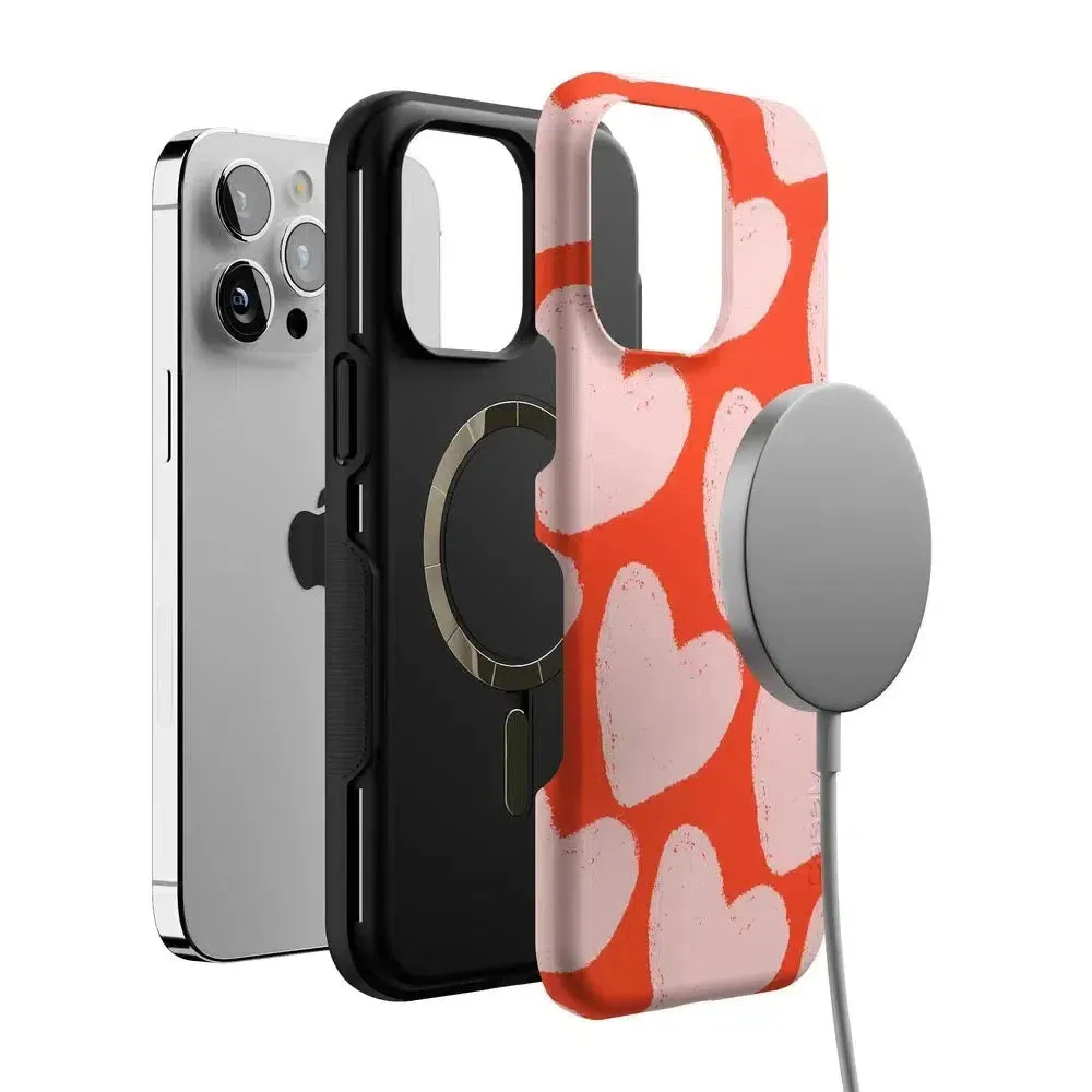 Insta-Worthy Love You More | Heart Doodle Case  Stylish & Comfortable