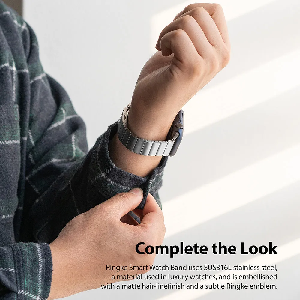 Insta-Worthy Metal One Band  - Silver  Stylish & Comfortable