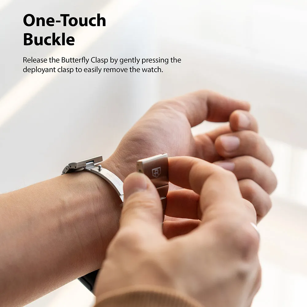 Insta-Worthy Metal One Band  - Silver  Stylish & Comfortable