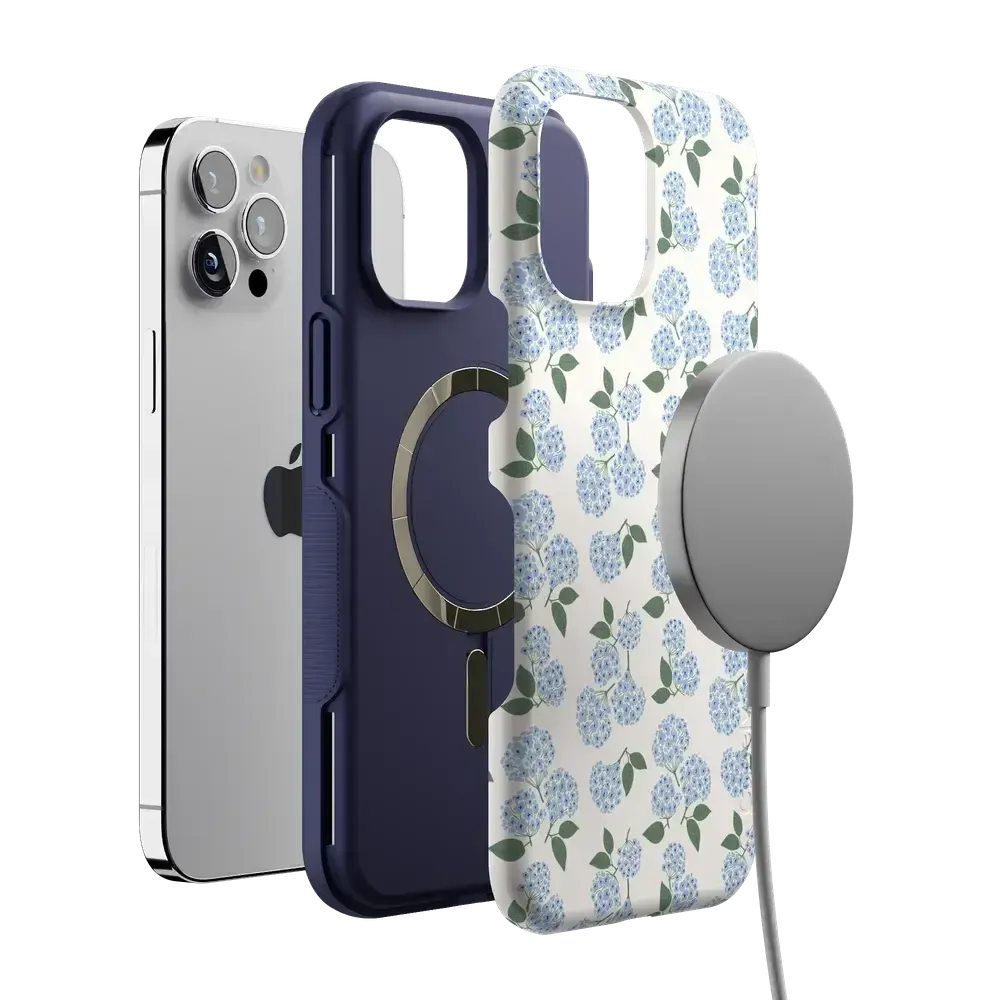 Insta-Worthy Nantucket Cottage | Blue Hydrangea Case  Going Fast!