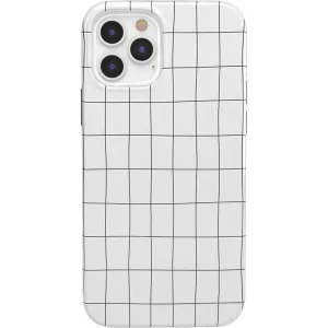 Insta-Worthy Off the Grid | White & Black Lined Case  Last Few Pieces!