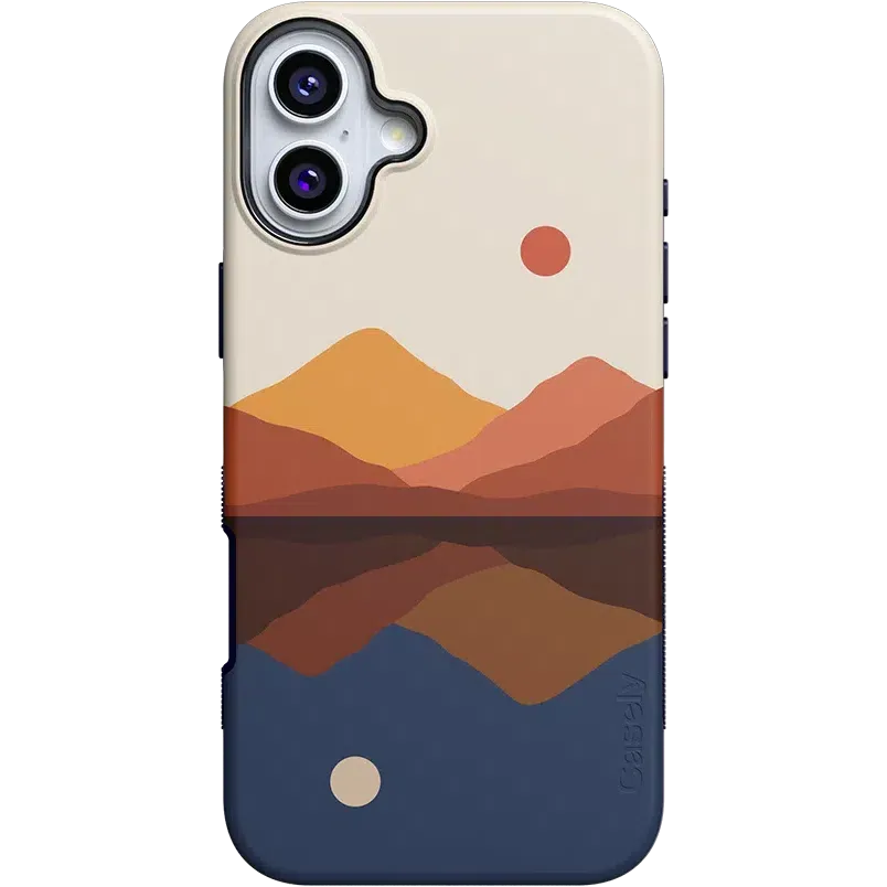 Insta-Worthy Opposites Attract | Day & Night Colorblock Mountains Case  Limited Release!