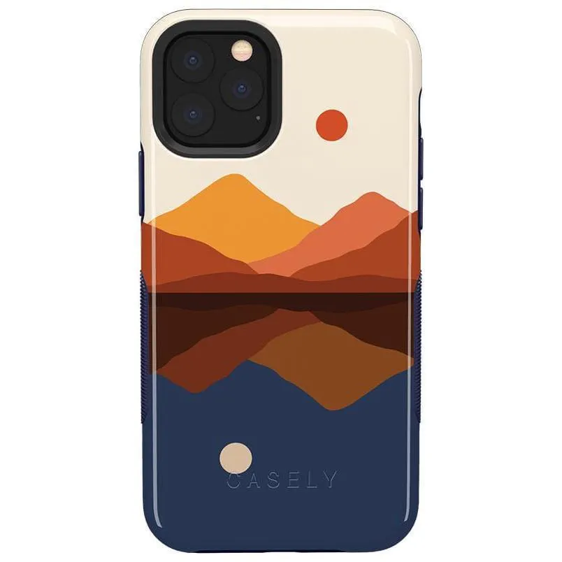 Insta-Worthy Opposites Attract | Day & Night Colorblock Mountains Case  Limited Release!