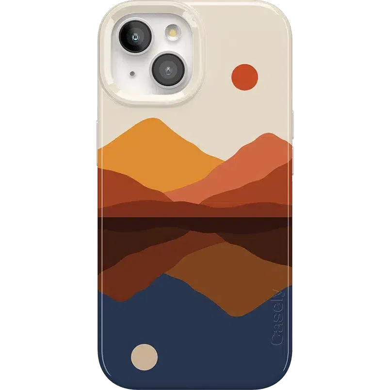 Insta-Worthy Opposites Attract | Day & Night Colorblock Mountains Case  Limited Release!