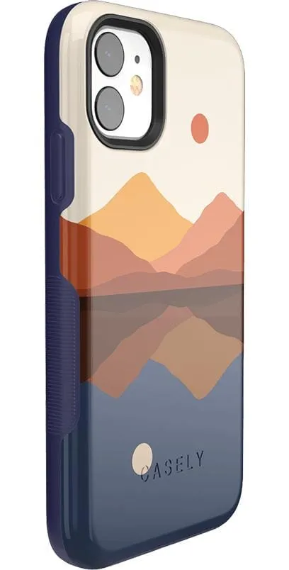 Insta-Worthy Opposites Attract | Day & Night Colorblock Mountains Case  Limited Release!