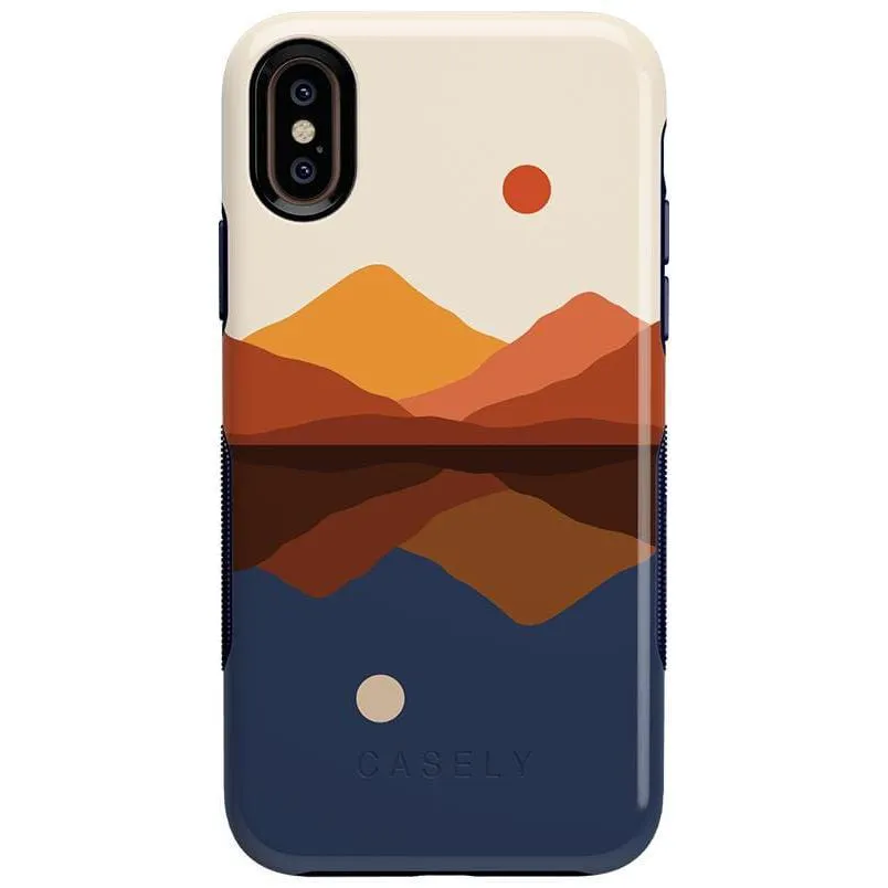 Insta-Worthy Opposites Attract | Day & Night Colorblock Mountains Case  Limited Release!