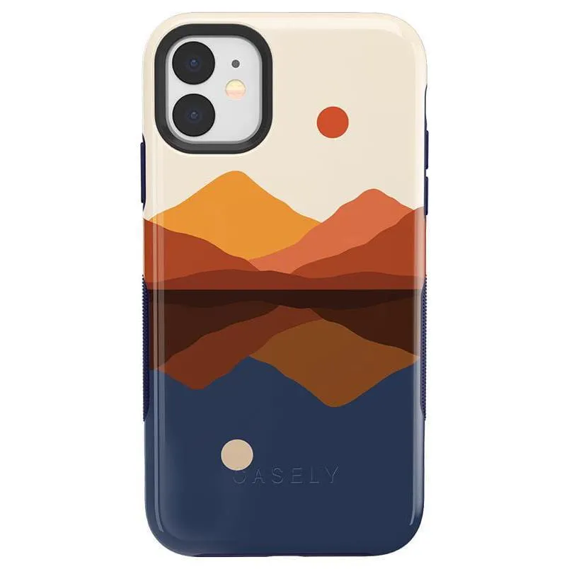 Insta-Worthy Opposites Attract | Day & Night Colorblock Mountains Case  Limited Release!