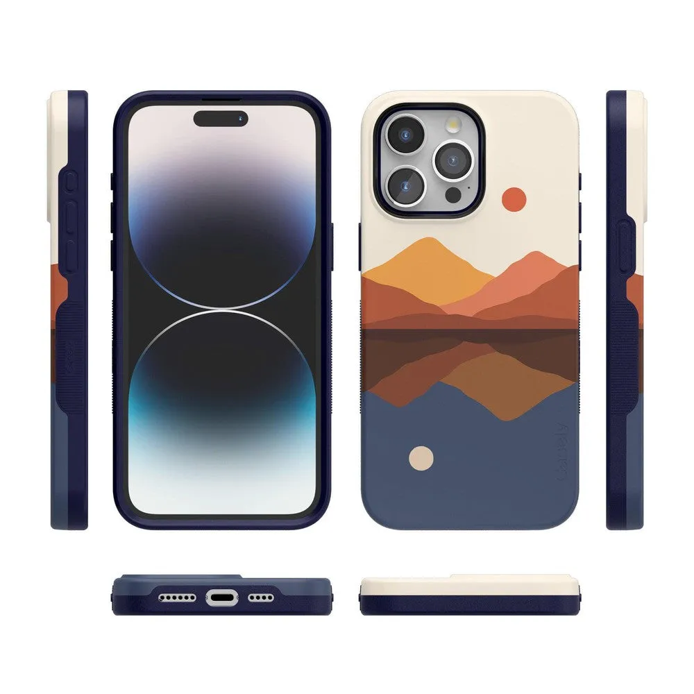 Insta-Worthy Opposites Attract | Day & Night Colorblock Mountains Case  Limited Release!