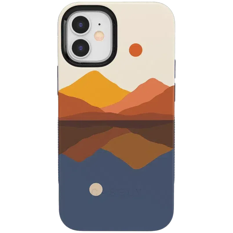 Insta-Worthy Opposites Attract | Day & Night Colorblock Mountains Case  Limited Release!