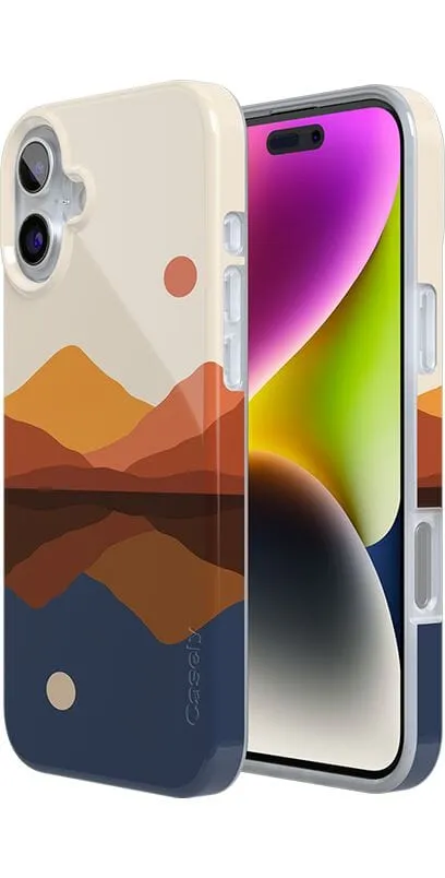 Insta-Worthy Opposites Attract | Day & Night Colorblock Mountains Case  Limited Release!
