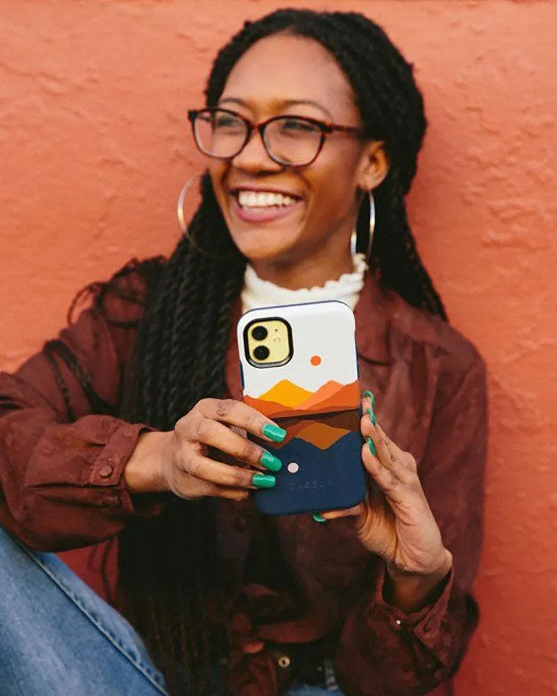 Insta-Worthy Opposites Attract | Day & Night Colorblock Mountains Case  Limited Release!