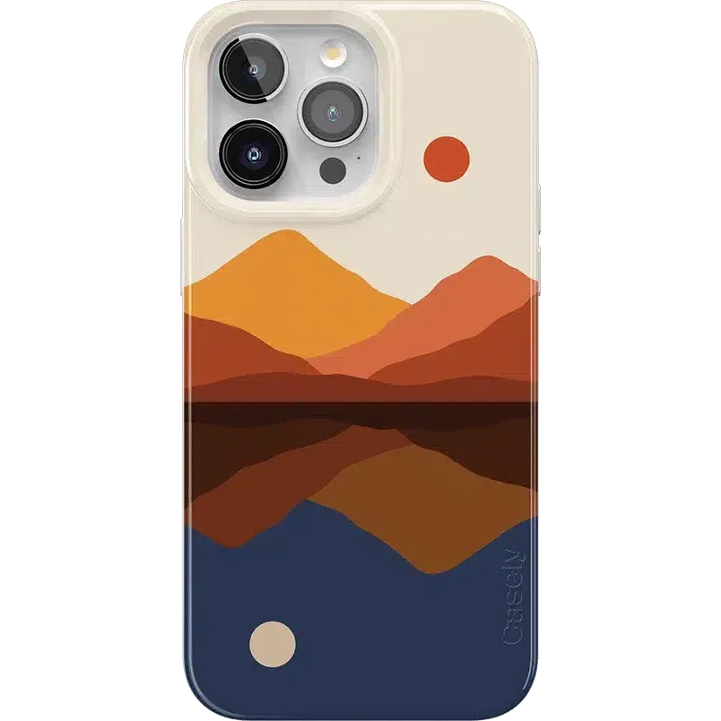 Insta-Worthy Opposites Attract | Day & Night Colorblock Mountains Case  Limited Release!