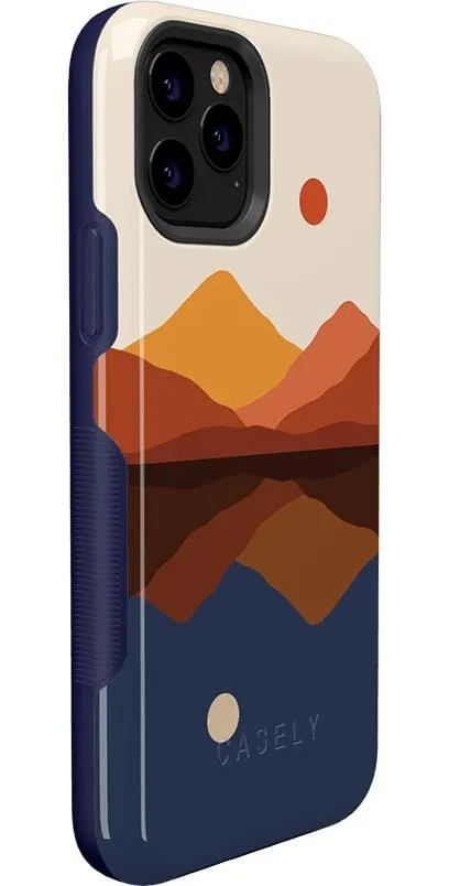 Insta-Worthy Opposites Attract | Day & Night Colorblock Mountains Case  Limited Release!