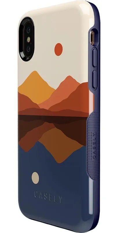 Insta-Worthy Opposites Attract | Day & Night Colorblock Mountains Case  Limited Release!