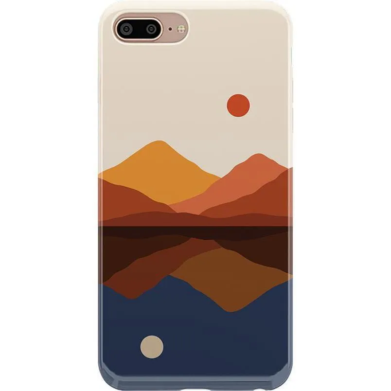 Insta-Worthy Opposites Attract | Day & Night Colorblock Mountains Case  Limited Release!