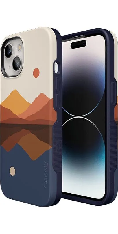 Insta-Worthy Opposites Attract | Day & Night Colorblock Mountains Case  Limited Release!