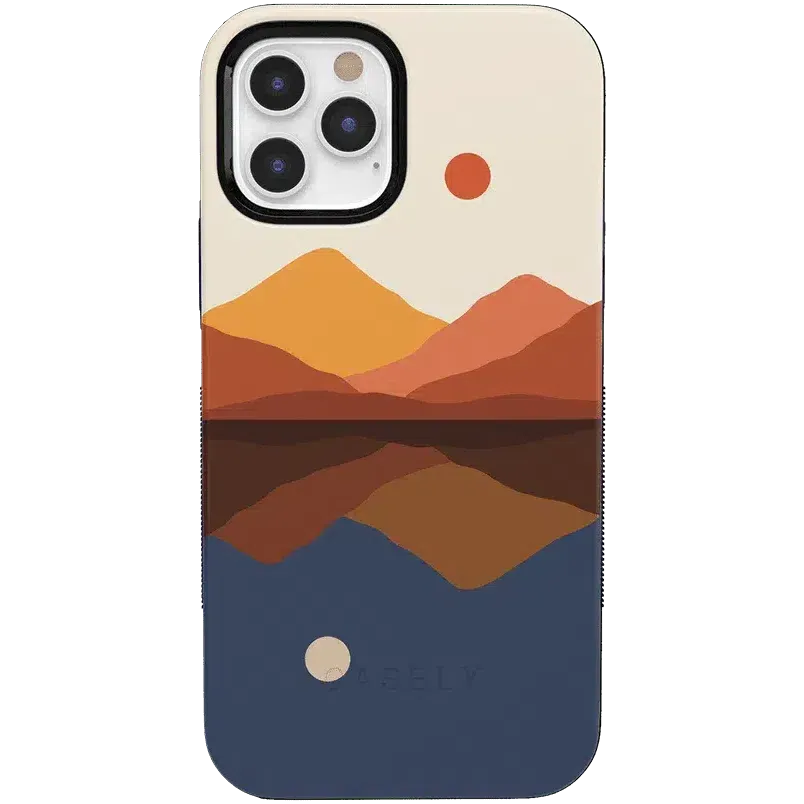 Insta-Worthy Opposites Attract | Day & Night Colorblock Mountains Case  Limited Release!