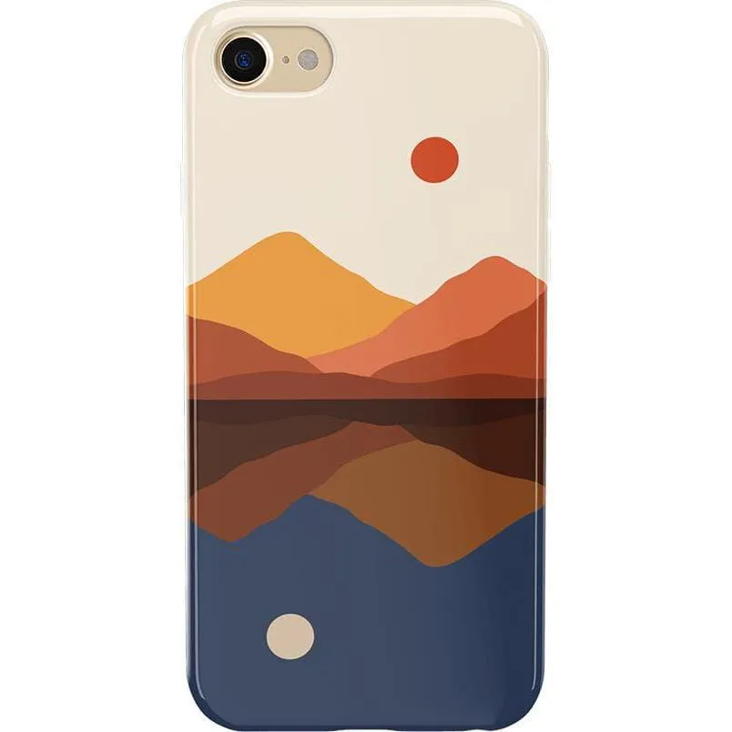 Insta-Worthy Opposites Attract | Day & Night Colorblock Mountains Case  Limited Release!