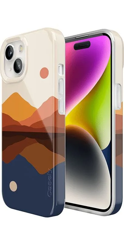 Insta-Worthy Opposites Attract | Day & Night Colorblock Mountains Case  Limited Release!