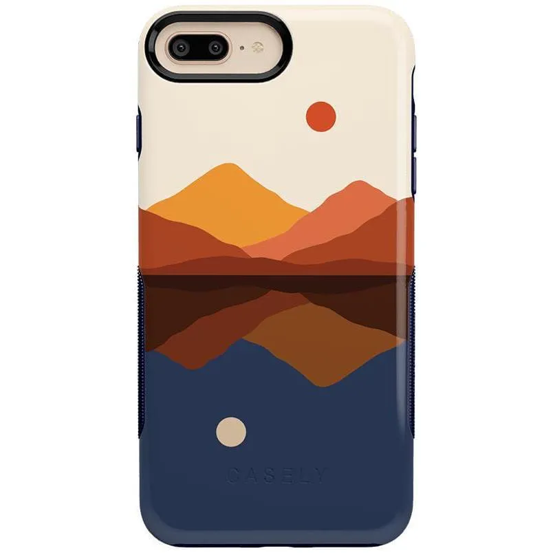 Insta-Worthy Opposites Attract | Day & Night Colorblock Mountains Case  Limited Release!