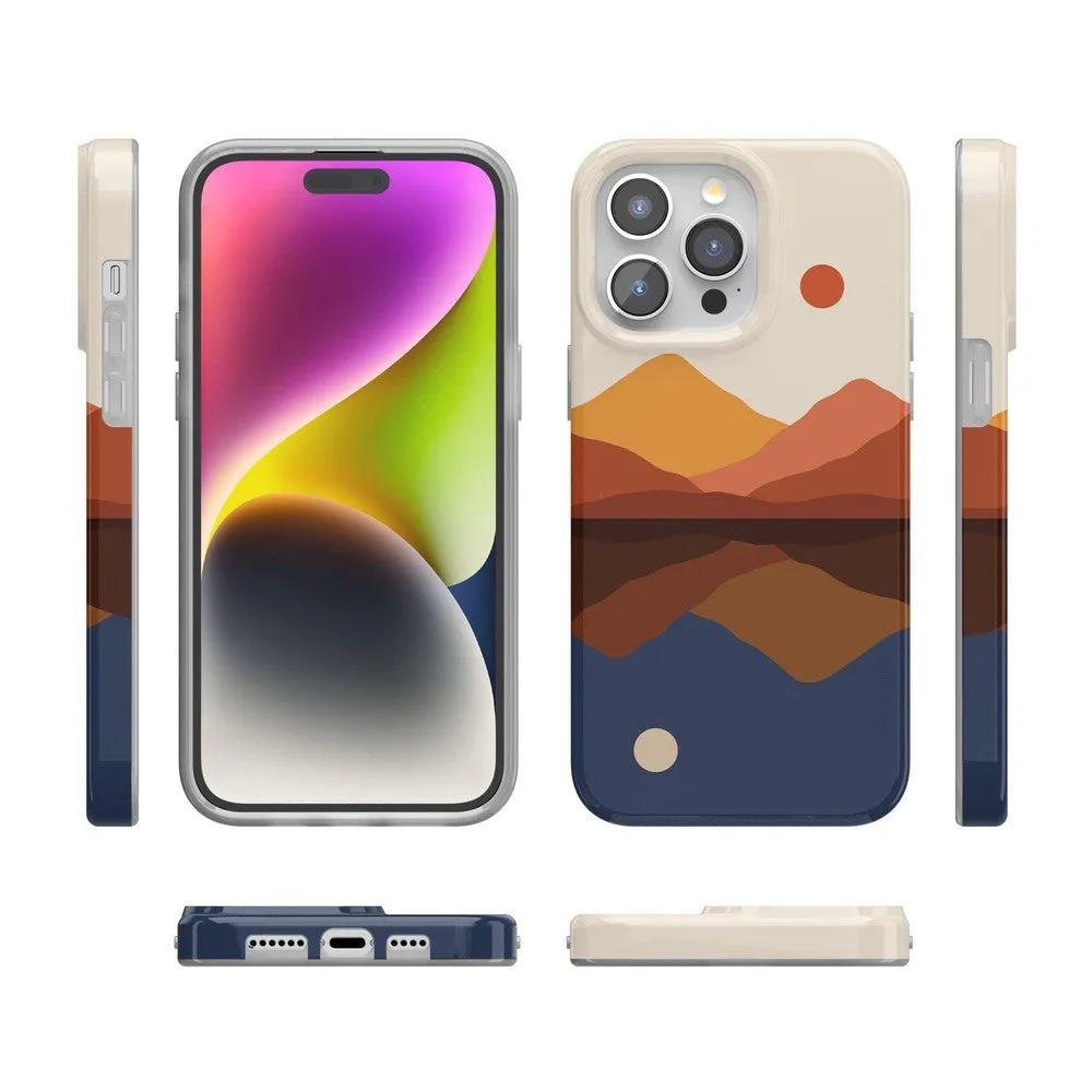 Insta-Worthy Opposites Attract | Day & Night Colorblock Mountains Case  Limited Release!