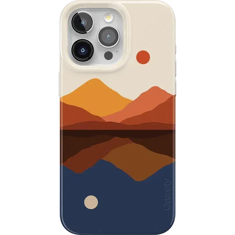 Insta-Worthy Opposites Attract | Day & Night Colorblock Mountains Case  Limited Release!
