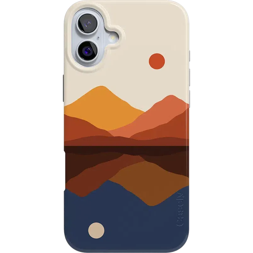 Insta-Worthy Opposites Attract | Day & Night Colorblock Mountains Case  Limited Release!