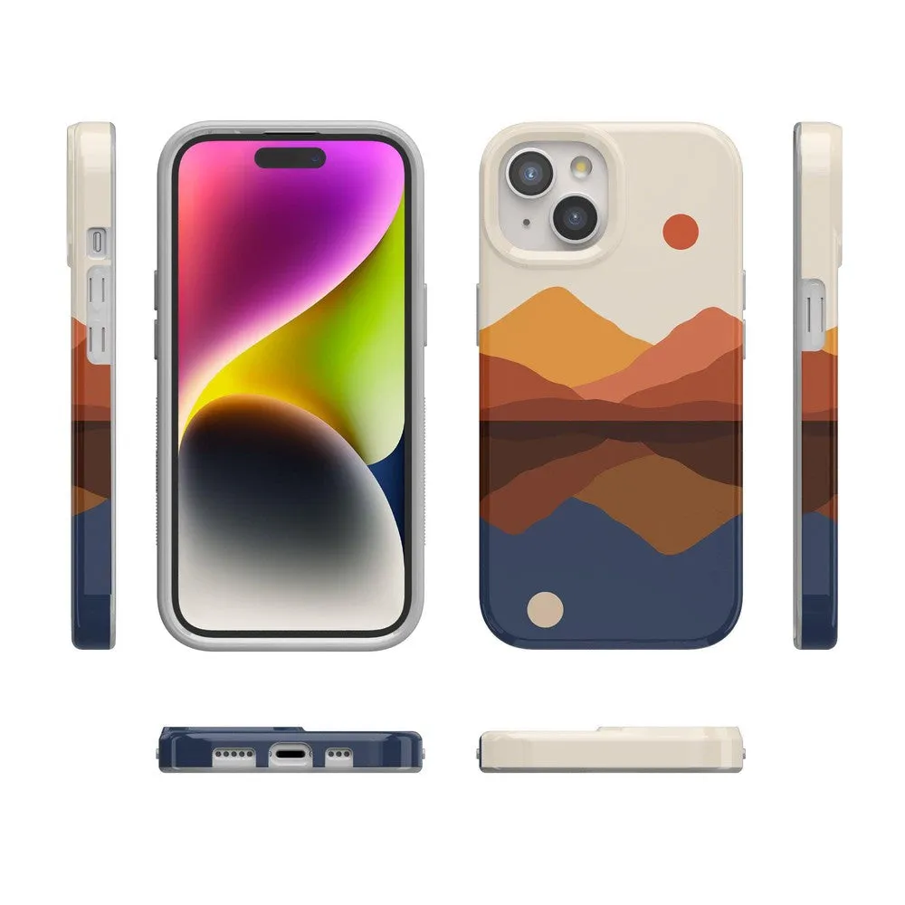 Insta-Worthy Opposites Attract | Day & Night Colorblock Mountains Case  Limited Release!