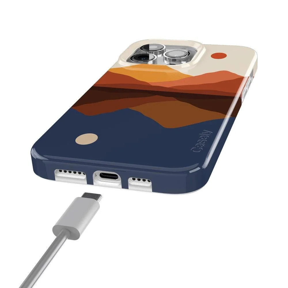 Insta-Worthy Opposites Attract | Day & Night Colorblock Mountains Case  Limited Release!