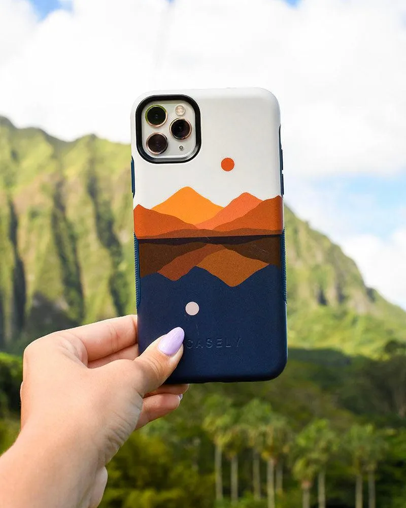 Insta-Worthy Opposites Attract | Day & Night Colorblock Mountains Case  Limited Release!