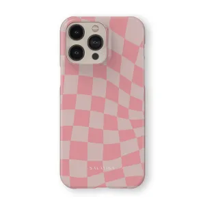 Insta-Worthy Pink Wave Checkered Phone Case  Almost Sold Out!