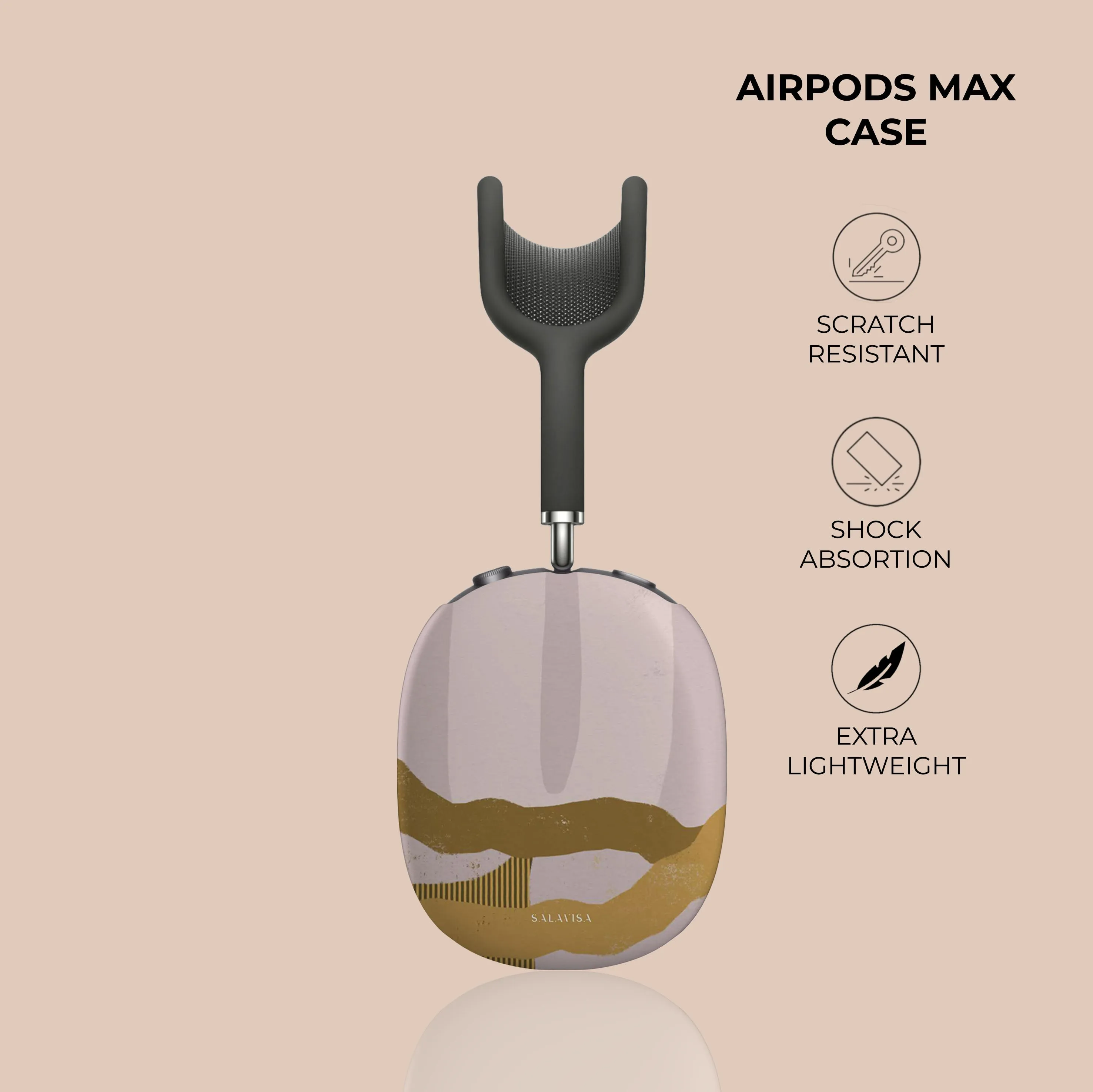 Insta-Worthy Purple Organic AirPods Max Case  Today Only!