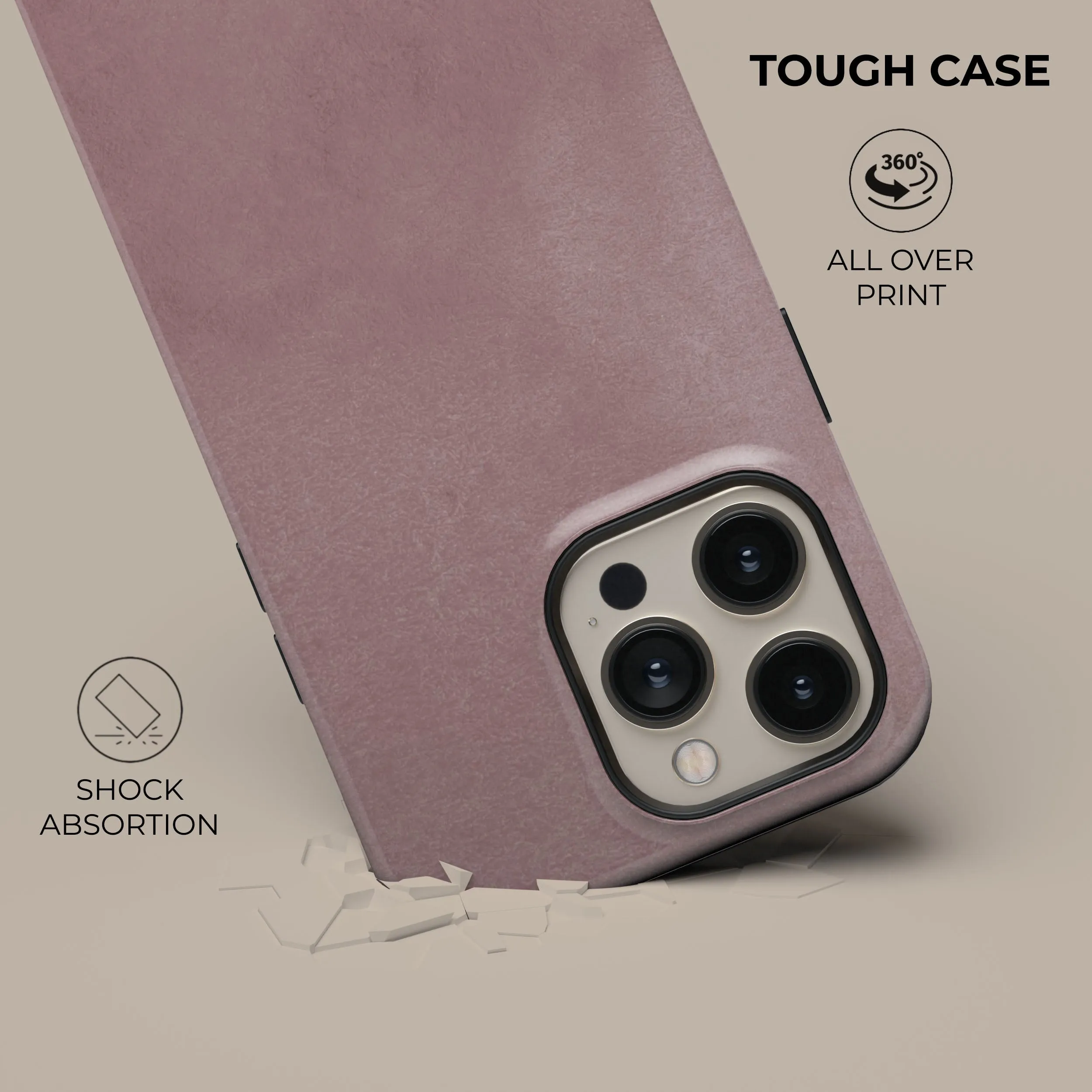 Insta-Worthy Rose Pink Phone Case  Last Few Pieces!