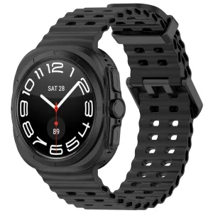 Insta-Worthy Samsung Galaxy Watch Ultra Ocean Strap (Black)  Limited Stock!