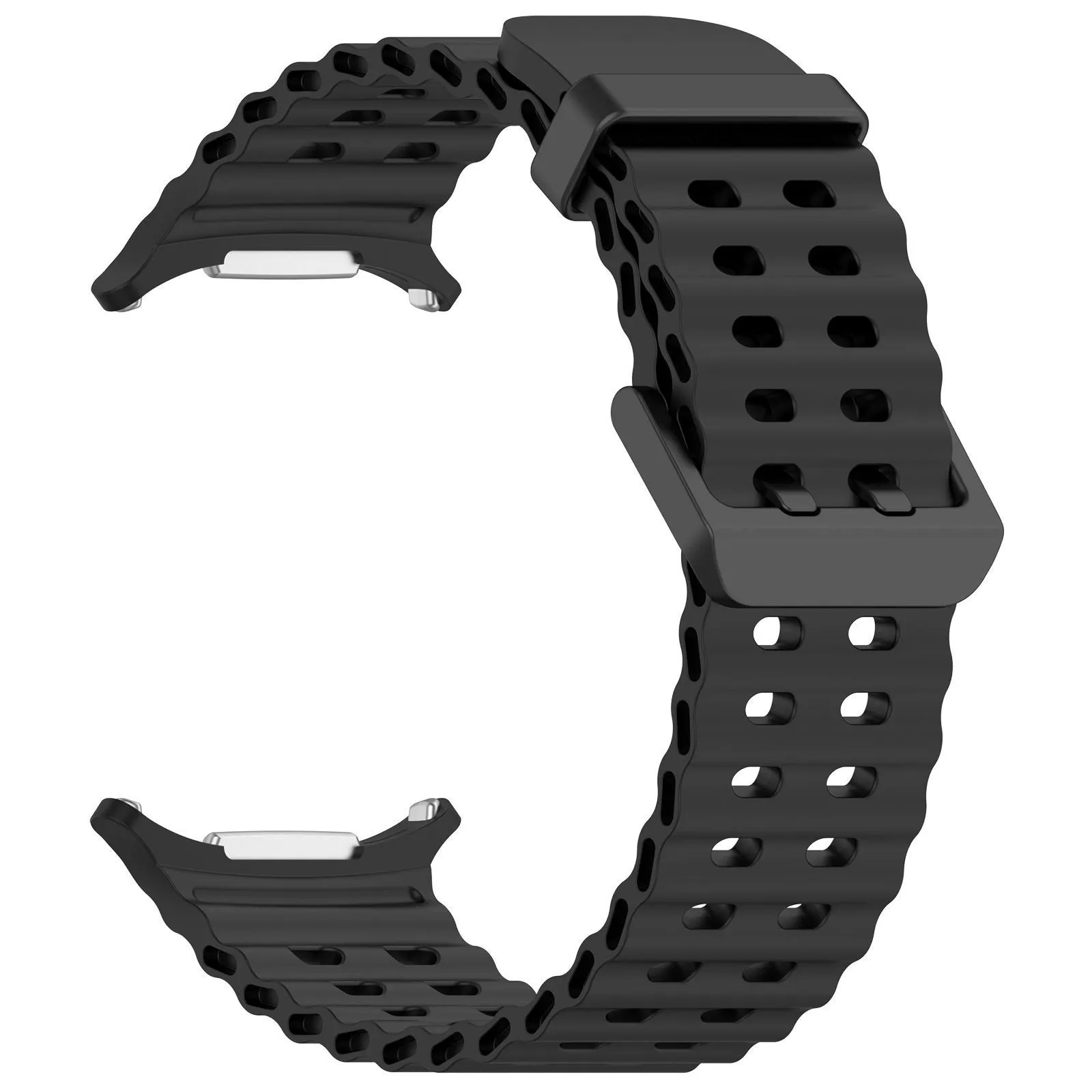 Insta-Worthy Samsung Galaxy Watch Ultra Ocean Strap (Black)  Limited Stock!