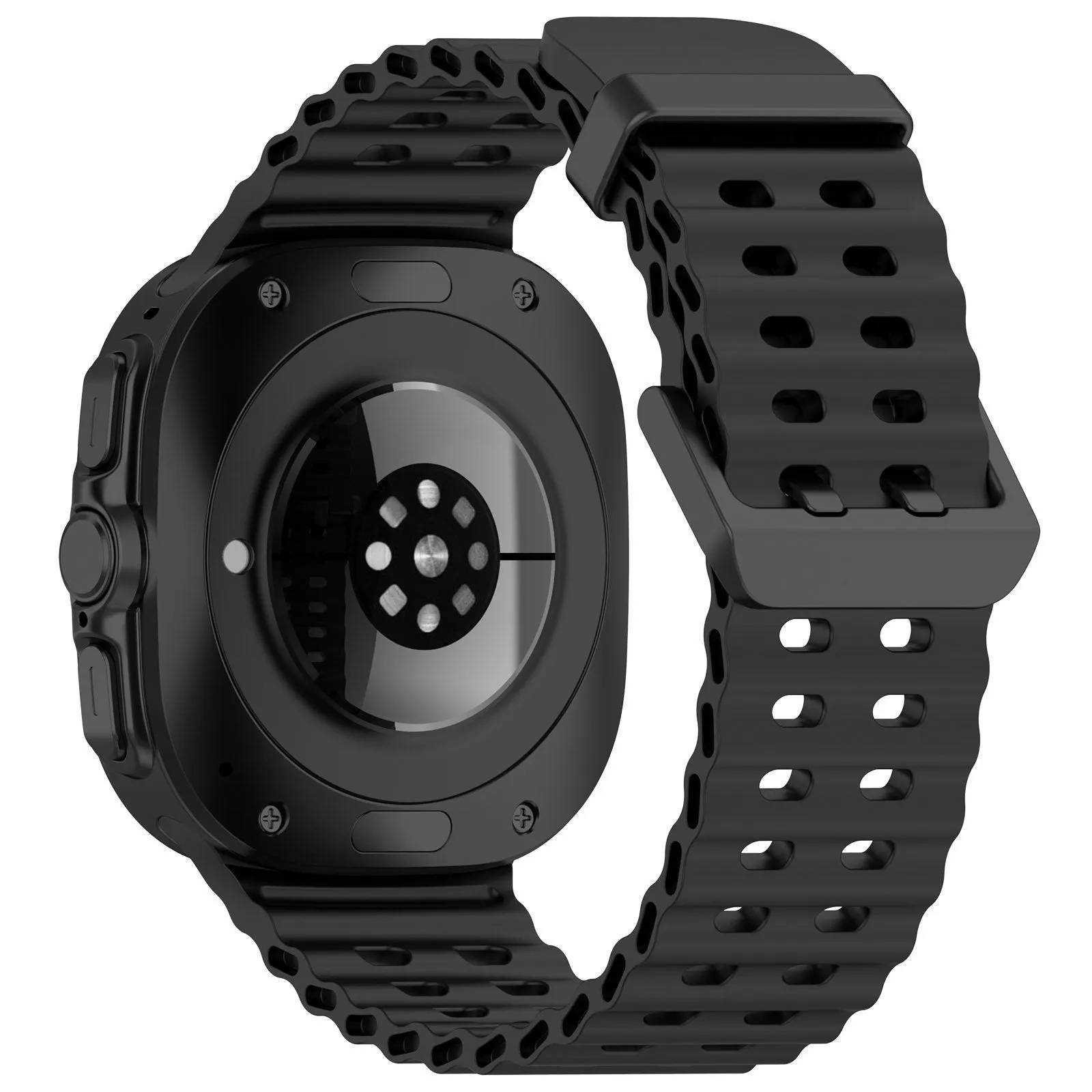 Insta-Worthy Samsung Galaxy Watch Ultra Ocean Strap (Black)  Limited Stock!