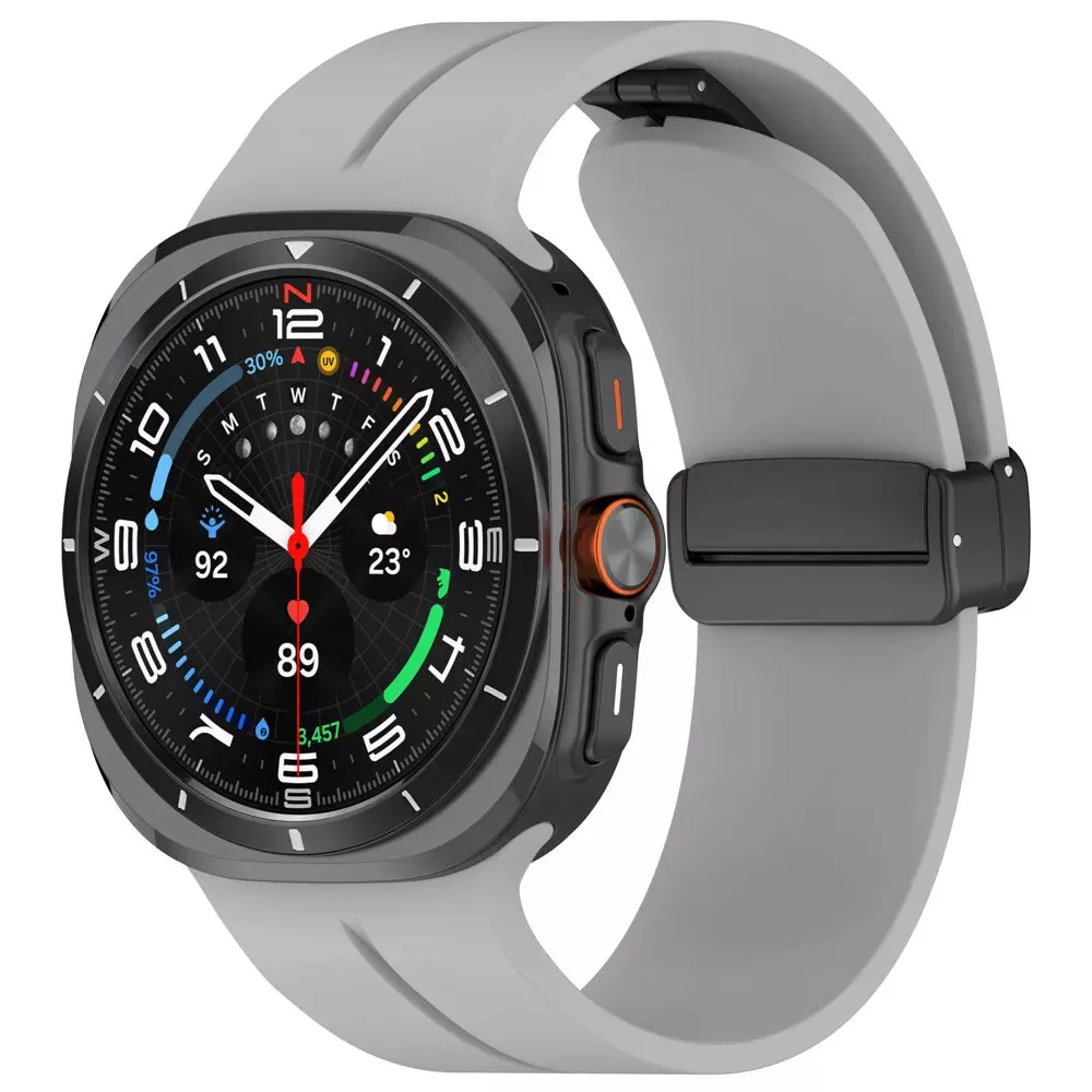 Insta-Worthy Samsung Galaxy Watch Ultra Sport Strap with D-buckle (Gray)  Last Few Pieces!