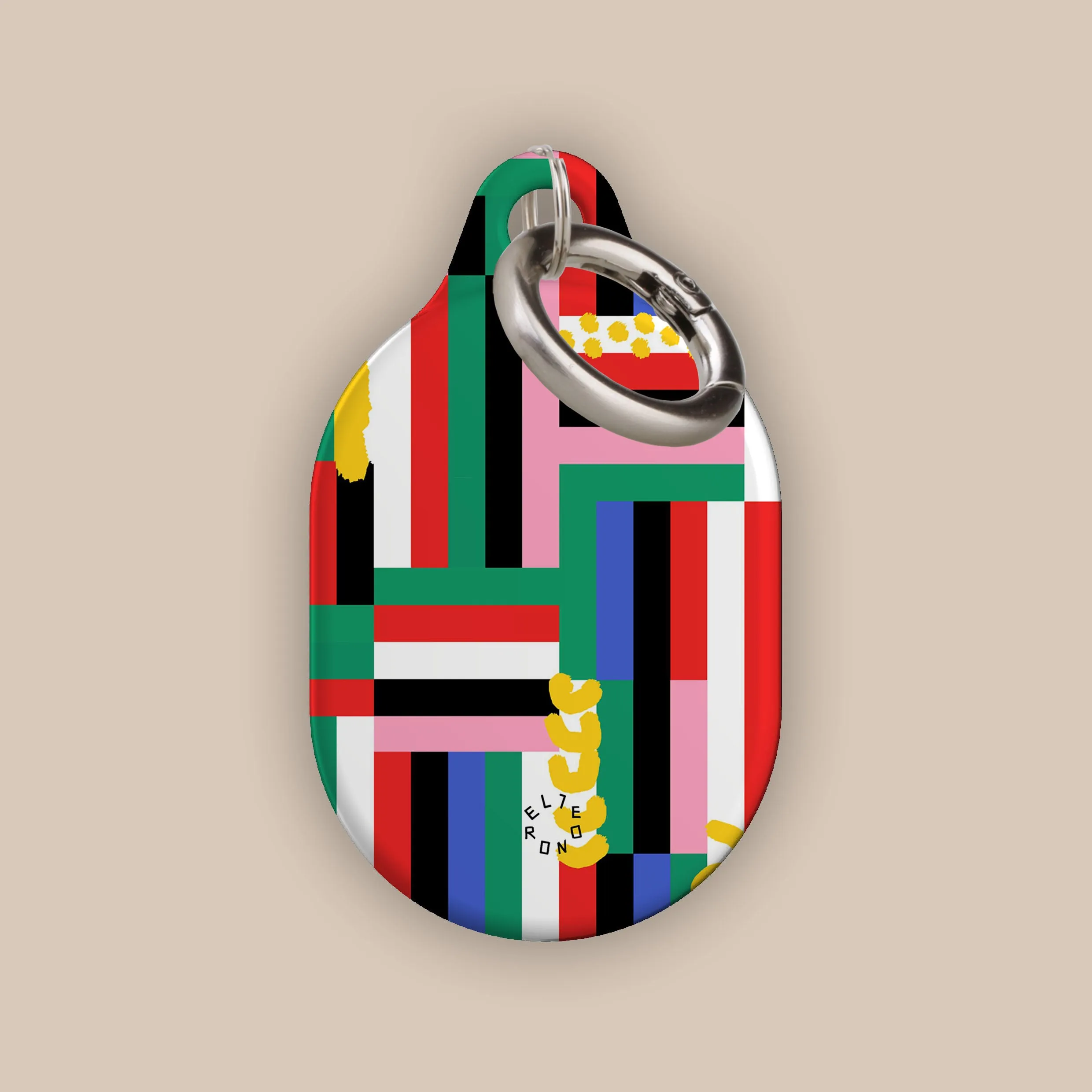 Insta-Worthy Stripe Fusion AirTag Holder  Limited Stock!