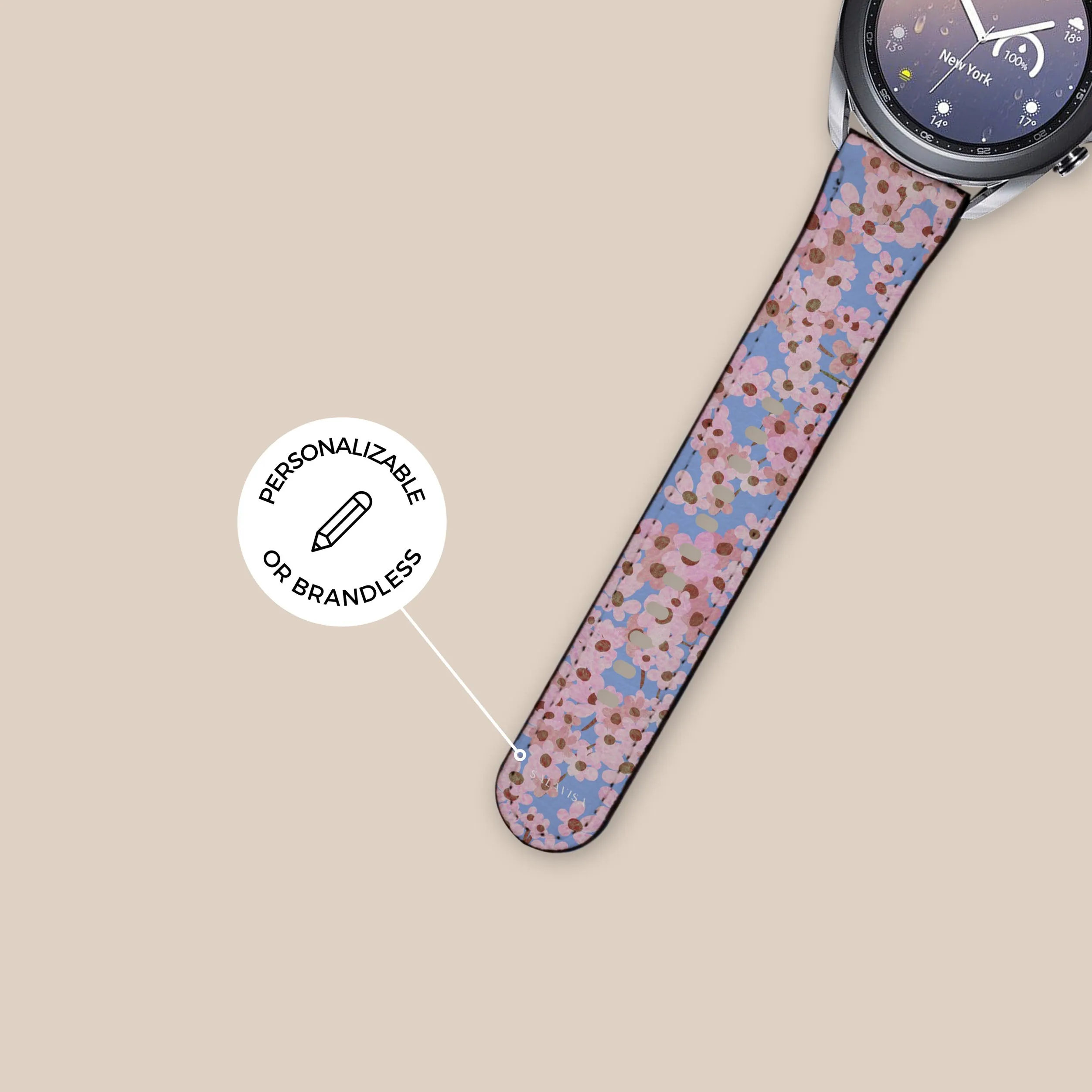 Insta-Worthy Summer Ditsy Galaxy Watch Band  Going Fast!