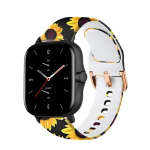 Insta-Worthy Sunny Flower Amazfit GTS 2 Strap  Dont Miss Out!