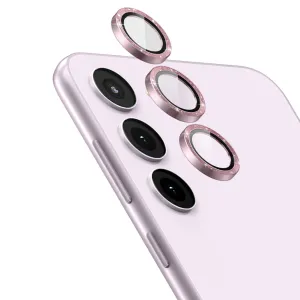 Insta-Worthy Tempered Glass Camera Lens Protector for Galaxy S23/S23 Plus-Glimmer Pink  Last Chance!