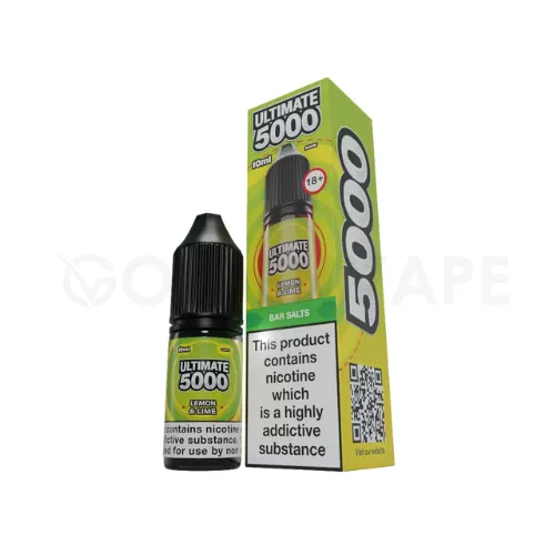 Insta-Worthy Ultimate Bar 5000 Nic Salts - Box of 10 Juices  Today Only!