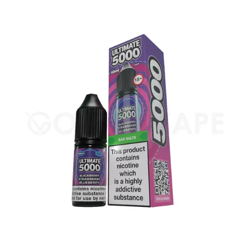 Insta-Worthy Ultimate Bar 5000 Nic Salts - Box of 10 Juices  Today Only!
