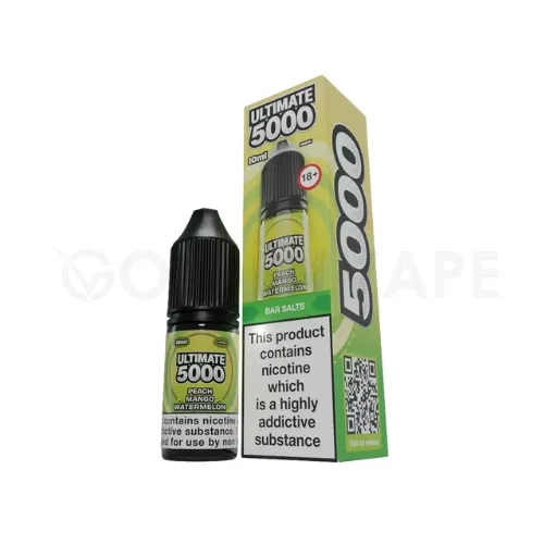 Insta-Worthy Ultimate Bar 5000 Nic Salts - Box of 10 Juices  Today Only!