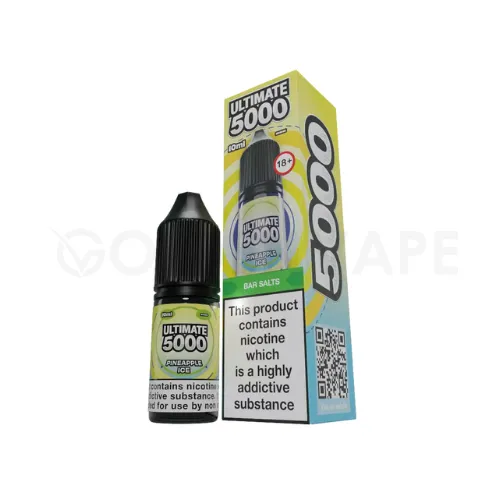 Insta-Worthy Ultimate Bar 5000 Nic Salts - Box of 10 Juices  Today Only!