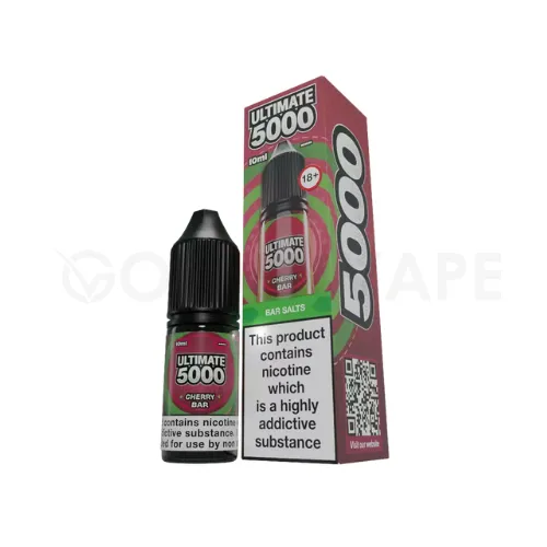 Insta-Worthy Ultimate Bar 5000 Nic Salts - Box of 10 Juices  Today Only!