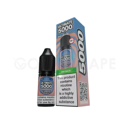 Insta-Worthy Ultimate Bar 5000 Nic Salts - Box of 10 Juices  Today Only!